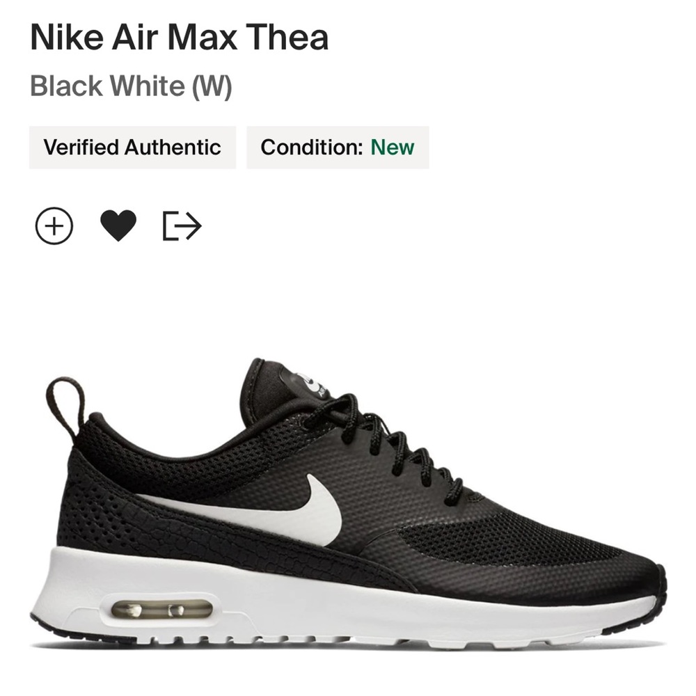 Nike Air Max Theia Black sz 7.5